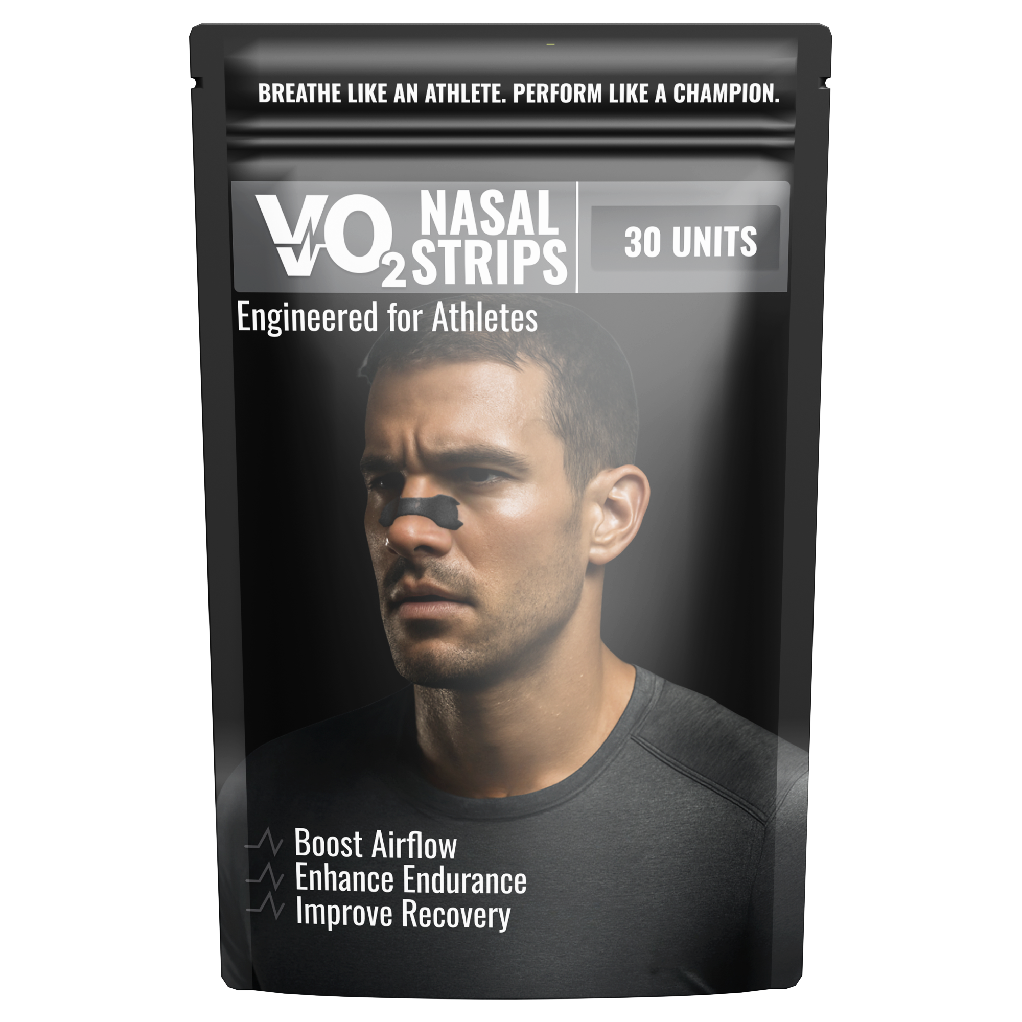 Midnight Black Nasal Strips