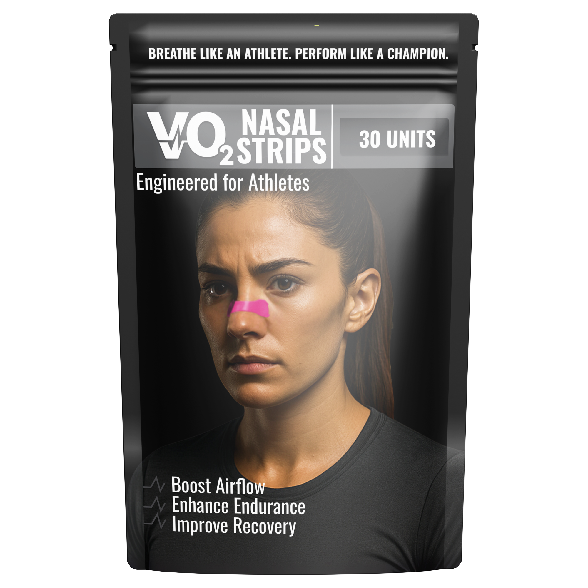 Midnight Black Nasal Strips